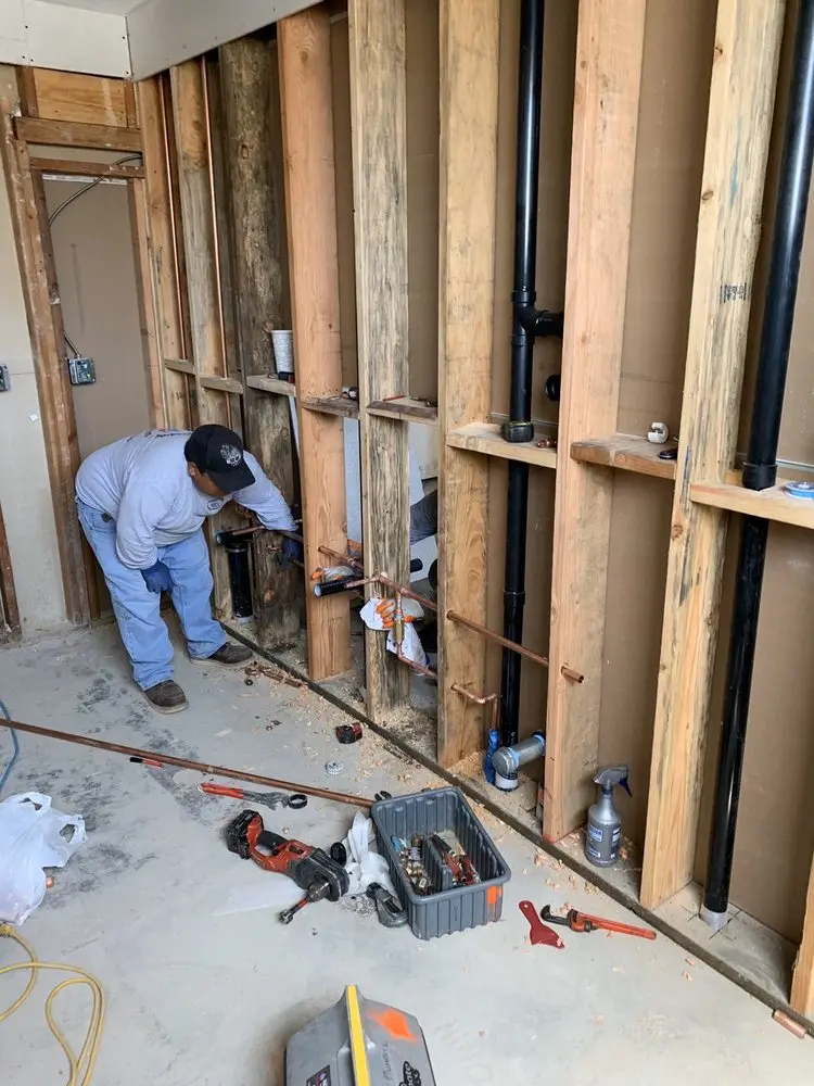 Commercial rough-in plumbing for Water Heater Replacement in Pencoyd Park